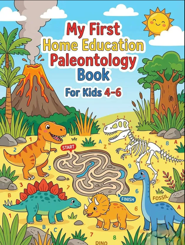 My First Home Education Paleontology book